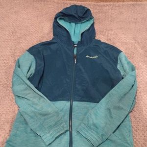Blue & teal hoodie